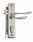 Set Tuas Insinyur Kunci Pegangan Pintu Kunci Pintu Mortise Untuk Apartemen