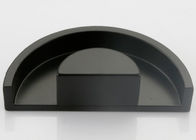 Black Zinc Hardware Pull Handle Lemari Dapur 90mm Menarik Stabilitas Yang Baik