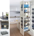 Unit Larder Tinggi Soft Stop Tandem Pantry Unit Keranjang Dapur Modern Untuk Dekorasi Rumah