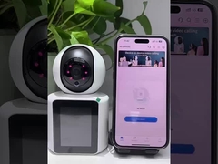 Perlengkapan Keamanan 4MP HD Kamera WIFI Lensa Ganda