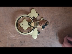 European Simple Atmospheric Coffin Handles Cross Edge Set Bunga Dekoratif