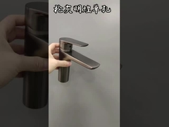 Kran PVC Bibcock Zinc Die Casting Pegangan Keran Kamar Mandi Warna Perak Cerah