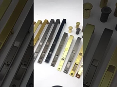 Berkualitas tinggi tersembunyi tembaga bahan Flush Bolt Kunci Kunci Pintu Produsen Penjaga Keamanan Sl