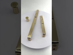 Berkualitas tinggi tersembunyi tembaga bahan Flush Bolt Kunci Kunci Pintu Produsen Penjaga Keamanan Sl