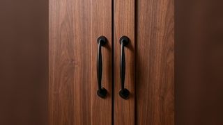 Pegangan Pintu Kabinet Lapis Krom Hitam Emas Modern Mewah Ringan Laci Kabinet Minimalis Nordic Ha