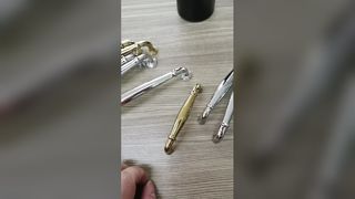 Gagang pintu lemari gaya cina gagang tembaga murni kabinet sub laci warna tembaga antik kuningan h