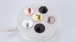 Kait stainless steel tidak berlubang untuk pintu kamar tidur dan kamar mandi, kait mantel untuk lemari, dinding m