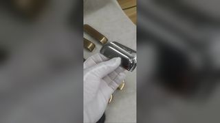 Pegangan cangkang emas gaya Nordic pegangan pintu lemari kuningan padat obat kabinet tembaga penuh antik