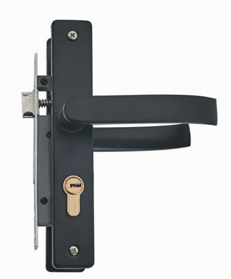 Tarik Kayu Hardware Pintu Tanggam Kunci Seng Kuningan Tuas Lurus Menangani