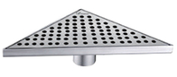 304 Stainless Steel Floor Drain Aksesoris Kamar Mandi Nickel Strainer Style