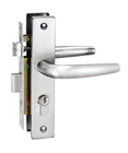 Casement Lever Aluminium Alloy Door Handles Lock Set Tilt Turn Wooden Mortise