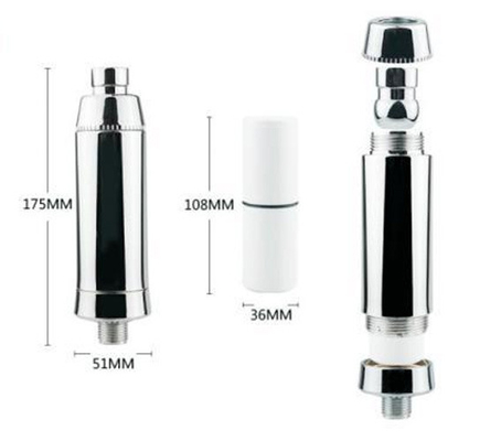 Pengolahan Air Kamar Mandi Shower Filter Cartridge Faucet Filter Housing Pembersih Air