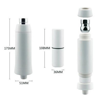 Pengolahan Air Kamar Mandi Shower Filter Cartridge Faucet Filter Housing Pembersih Air