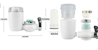 10 Inci Plastik Transparan Water Filter Housing Digunakan Dalam Pembersih Air Komersial