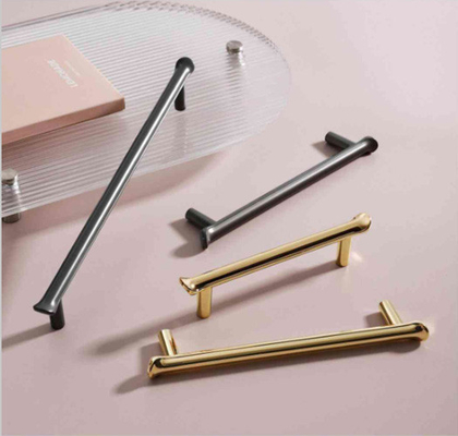 Lemari Laci Tarik Genggam Square 8x8mm Seng paduan Genggam Unik Mewah Modern Dapur Lemari Genggam Dan Tombol