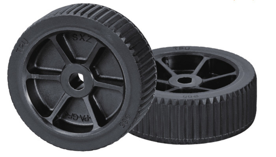 608ZZ Kualitas Plastik Bearing Roller Nylon POM Pulley Cocok untuk Track