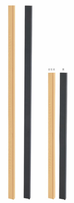 Modern Hitam Aluminium Furniture Handle Lemari Dapur Pintu Laci Tarik Handle Lemari Pakaian Long Handle