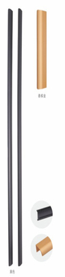 Edge Handle Handle perabot pegangan panjang tarik pegangan kabinet profil aluminium kabinet