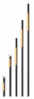 modern aluminium lemari pakaian panjang tarik Handle Cabinet Laci Tarik