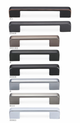 Warna baru Seng dan Alloy Aluminium Tarik Dapur Lemari Pintu Genggam Lemari drawer pegangan Tarik pegangan furnitur