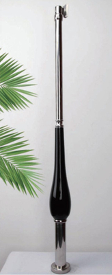 Tangga Indoor Baluster Kristal Akrilik Handrail Pilar Akrilik Pos-pos Tangga dan Balkon Railing