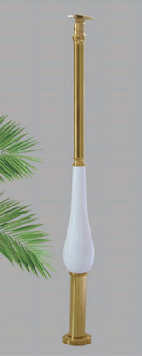 Tangga Indoor Baluster Kristal Akrilik Handrail Pilar Akrilik Pos-pos Tangga dan Balkon Railing