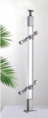Modern Indoor Kristal Akrilik Tangga Tangga Railing Genggam Untuk Dijual