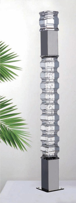 Tingkat tinggi Indoor Acrylic Stair Railing Plastik Stair Handrail Crystal Glass Stair Pilar Jelas Acrylic Baluster