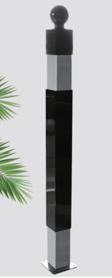 Modern Indoor Kristal Akrilik Tangga Tangga Railing Genggam Untuk Dijual