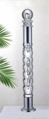 Acrylic Stair Railing Crystal Hand Railing Untuk Tangga