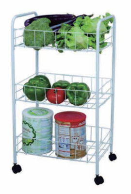 FIRST HORST Produsen 4 Tingkat Ukuran Besar Perak Lapisan Dapur Penyimpanan Piring Rak Drainer Instock