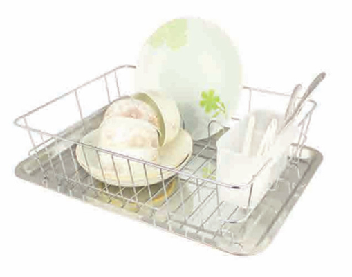 Pengeringan Piring Rak Drainer wastafel organizer dapur dapur wastafel rak drainer keranjang