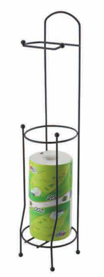 Metal Rumah Dan Dapur Tissue Paper Holder Stand Chef Roll Paper Storage Holder