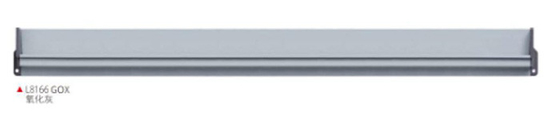 Solid Aluminium Alloy Recessed Mounted Furniture Cabinet Wardrobe Handle Untuk Dekorasi Rumah L 150mm x W34.5mm x D 18.4m