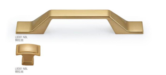 Gaya Eropa Baru Luxury Zinc Alloy Brushed Nickel Gold Straight Bar Cabinet Pintu Hardware Interior Lemari Tangan