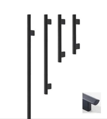 Genggam Aluminium Hitam Cabinet Handle Profil Aluminium Genggam Aluminium