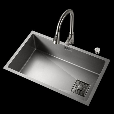 Grosir Desain Sederhana Custom Modern persegi panjang logam Kuningan Chrome Double Dapur wastafel Untuk penggunaan rumah