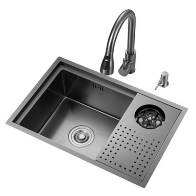 Stainless Steel 201 304 Double Bowl Cuisine Sink
