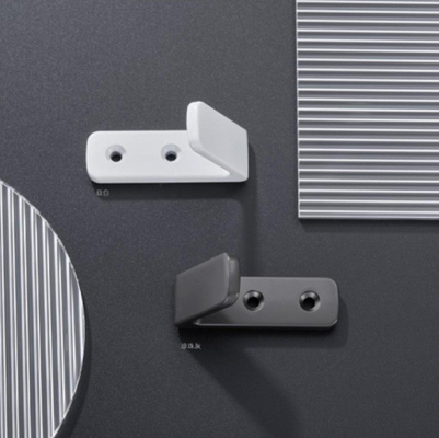 Dekat bulan mantel Hooks dinding dipasang Heavy Duty Metal Single Prong Robe Hanger tahan karat Wall Hooks untuk handuk topi tas kunci