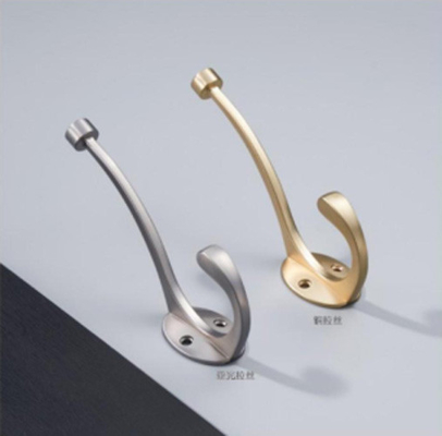 Kamar tamu kamar mandi metal hook single hook aluminium hook