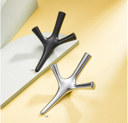 Heavy Duty Double Prong Coat Hooks Wall Mounted with 56 Screws Retro Double Hooks Utilitas Hooks untuk Coat Scarf Bag Towel