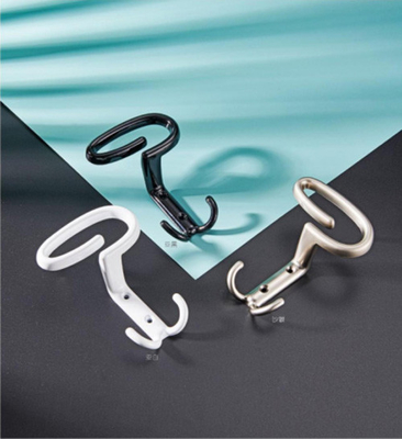 Heavy Duty Double Prong Coat Hooks Wall Mounted with 56 Screws Retro Double Hooks Utilitas Hooks untuk Coat Scarf Bag Towel