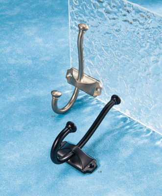 Dekat bulan mantel Hooks dinding dipasang Heavy Duty Metal Single Prong Robe Hanger tahan karat Wall Hooks untuk handuk topi tas kunci