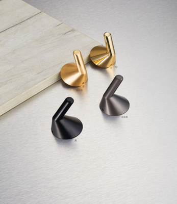 Dekat bulan mantel Hooks dinding dipasang Heavy Duty Metal Single Prong Robe Hanger tahan karat Wall Hooks untuk handuk topi tas kunci