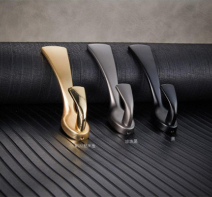 European Double Cloth mantel hooks logam Hooks modern Pakaian Hooks untuk kamar tidur