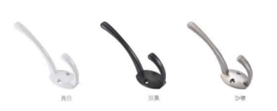 Warna emas dinding pakaian hook mantel baru hook kamar mandi mandi hook