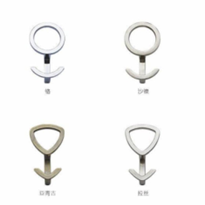 European Double Cloth mantel hooks logam Hooks modern Pakaian Hooks untuk kamar tidur