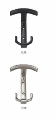 European Double Cloth mantel hooks logam Hooks modern Pakaian Hooks untuk kamar tidur