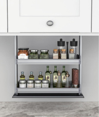 Hardware Aksesoris Dapur Sistem Lift Lift Vertikal Tarik Turun Rak Lift Listrik Dapur Bakul Penyimpanan