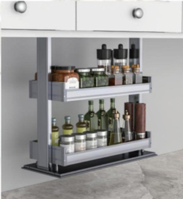 Hardware Aksesoris Dapur Sistem Lift Lift Vertikal Tarik Turun Rak Lift Listrik Dapur Bakul Penyimpanan